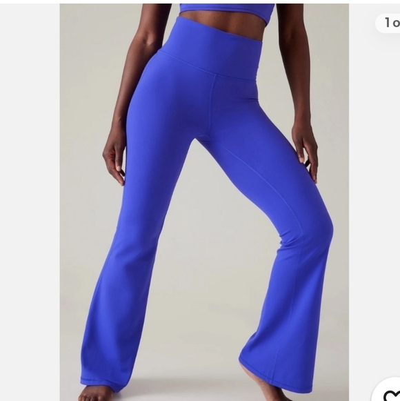Athleta Pants - Athleta Elation Flare Pant's Purple SzM Women Yoga Fitness Running